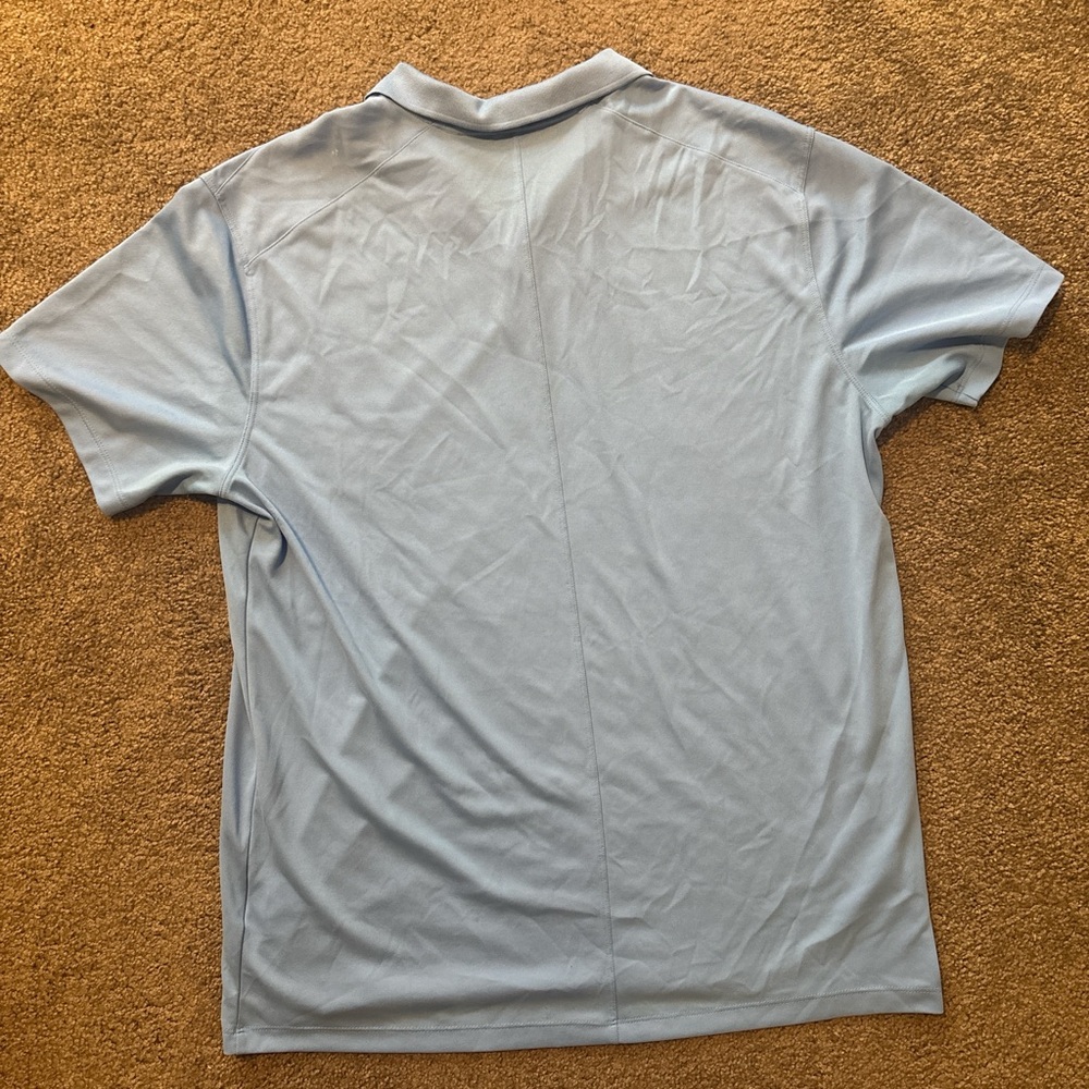 Nike Blue Polo Shirt Casual Wear - Picture 3 of 5